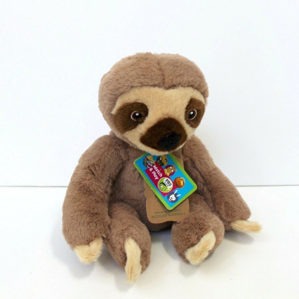 Eco Nation by Aurora Brown Sloth 9.5" Plush Stuffed Animal